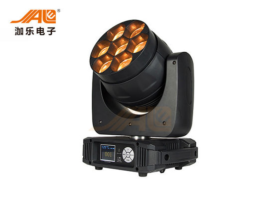 Laver 7x40w LED Zoom Lumière mobile Laver haute puissance Lumière mobile de tête