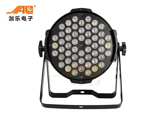 Le pair de haute qualité du contrôle LED de Dmx de 54 de x 3w RGBW boîtes du pair 64 peut étape portative de lumières allumant CE&RoHS