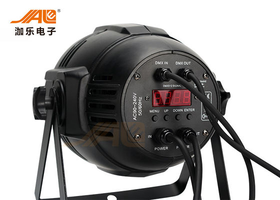 54 le pair imperméable de x 3w Rgbw LED met en boîte l'étape extérieure d'événement allumant 8CH/4CH DMX512