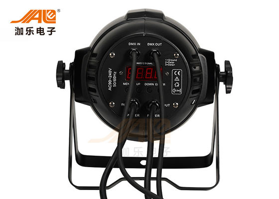 54 le pair imperméable de x 3w Rgbw LED met en boîte l'étape extérieure d'événement allumant 8CH/4CH DMX512
