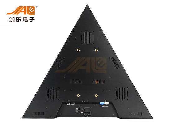 Lumière d'étape du DJ de triangle