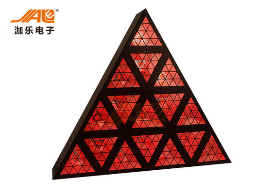 Lumière d'étape du DJ de triangle