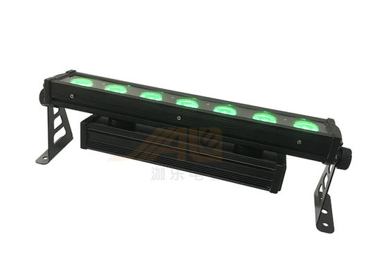 7pcs 30w 4in1 pixel point de contrôle imperméable à l'eau barre de lavage de mur IP65 chaque LED contrôle individuel
