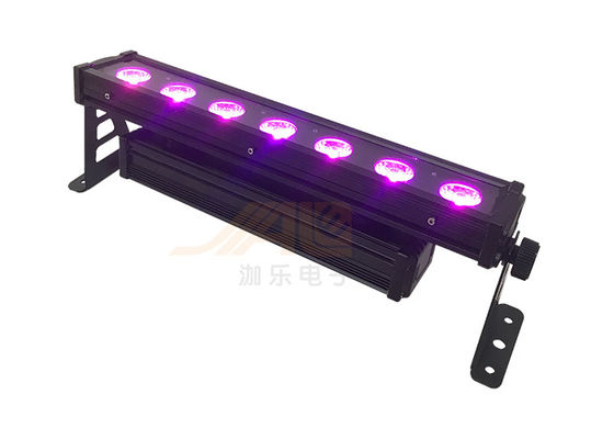 7pcs 30w 4in1 pixel point de contrôle imperméable à l'eau barre de lavage de mur IP65 chaque LED contrôle individuel