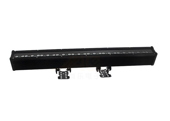 Lumière de obscurcissement linéaire de mur de lavage d'IP65 60hz 72*3W RGBWA LED