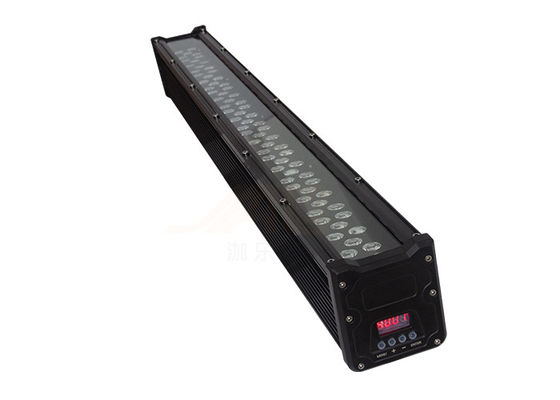 Lumière de obscurcissement linéaire de mur de lavage d'IP65 60hz 72*3W RGBWA LED