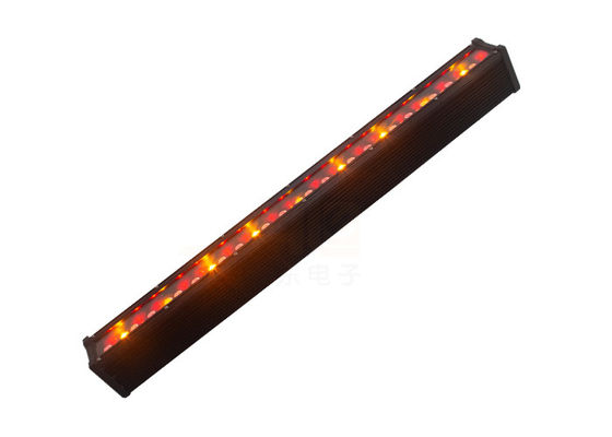 Lumière de obscurcissement linéaire de mur de lavage d'IP65 60hz 72*3W RGBWA LED