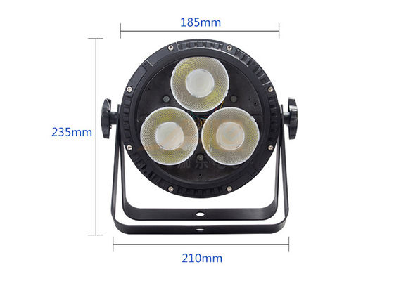 lampe colorée de pair d'exposition de lumière imperméable blanche de pair de 5600K 3x50w LED