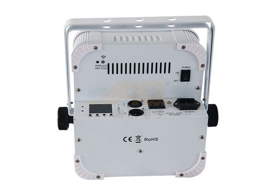 lumière tricolore sans fil de batterie de l'intense luminosité LED de lumière de pair de 9*6w DMX