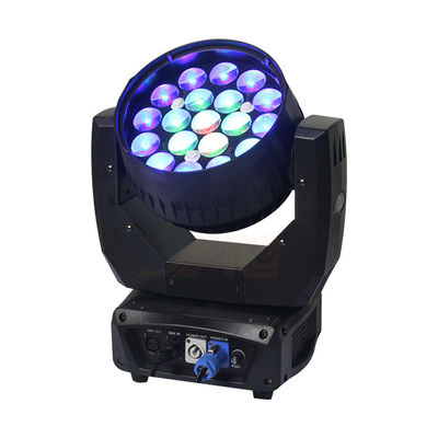 19*12W lumière principale en mouvement de la lentille 8° LED pour la boîte de nuit