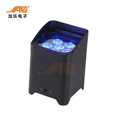 6PCS RGBWAUV 6 dans 1 lumière sans fil de pair d'IRC de batterie de boîtes de pair de LED