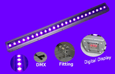 Étape imperméable polychrome de théâtre de lumière de lavage de mur de DMX LED allumant l'intense luminosité