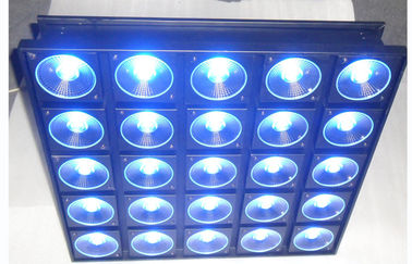 Le lumen élevé DJ présentent les lumières 25pcs RVB 3 dans 1 allumage du panneau LED Matrix