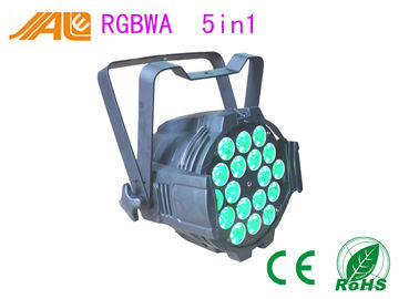 18 le pair de x 15w LED peut allumer RGBWA 5 dans 1 lumière menée du pair 64/DJ présentent le contrôle des lumières DMX 512