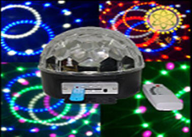 20W DMX a mené C.A. magique en cristal 110V - 250V de lumière d'étape de disco d'effet de la lumière RVB de boule