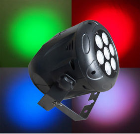 Le pair de haute qualité de LED peut mini étape des boîtes RVB de pair des lumières 7 x 9w allumant lumineux superbe pour des vacances de concert