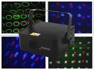 Mini étape bleue et rouge de laser allumant des lumières de partie d'équipement du DJ avec à télécommande