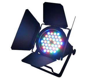 Le PAIR multi de tache de Pin du pair mené par RVB 64 LED du Barndoor 36 x 3w de DMX 512 peut présenter des lumières