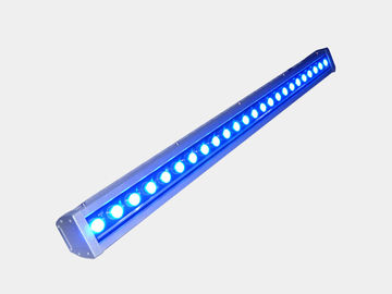 24pcs 4w Rgbw 4in1 Dmx Ip65 a mené l'appareil d'éclairage de barre de boîte de nuit de lumière de joint de mur