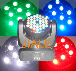 L'étape principale mobile menée de faisceau de Sharpy allume 36 x 3w Rgbw DMX512