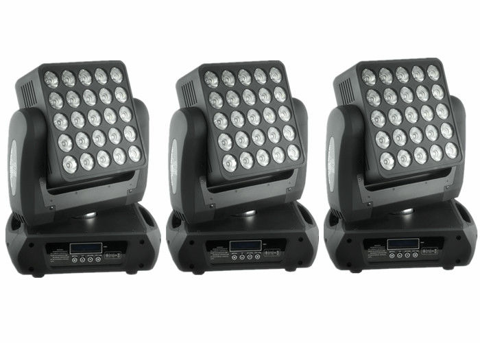 Principal 1 CREE américains de lumen élevé de l'appartement 25 x 12w, couleur de RGBW les lumières principales mobiles mélangeant de LED DJ principal mobile de lumière/place