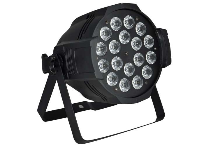 Le pair du principal 1 RGBW LED peut les lumières 18pcs 4 dans 1 éclairage d'exposition d'étape