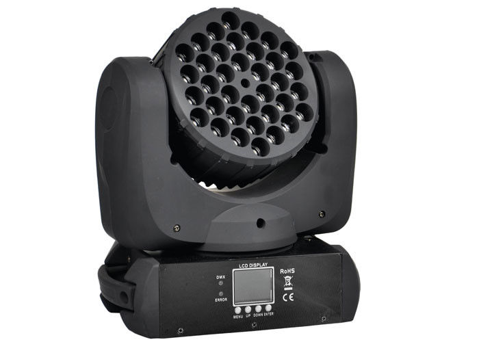 La lumière principale mobile saine du contrôle LED, lavage de poutre de RGBW a mené des lumières 36 x 3 W