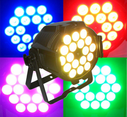 Les lumières principales mobiles colorées du DJ activées par bruit, pair de DMX 512 LED peuvent éclairage