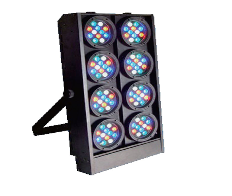 96 * 3W DJ présentent l'Active de bruit de lumières de disco de l'intense luminosité RGBW LED de lumières