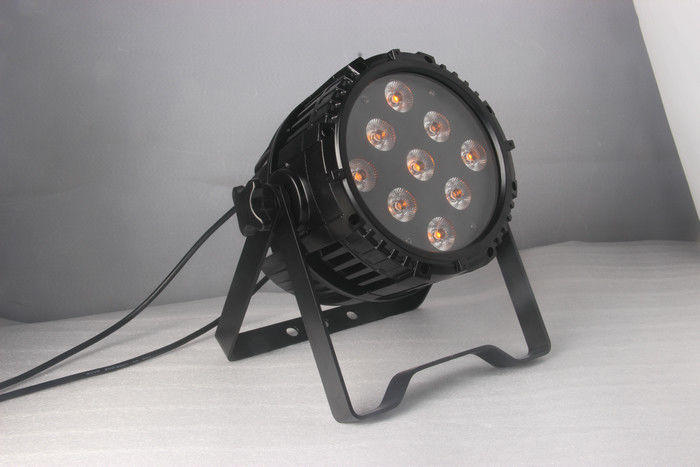 L'étape du pair 64 de la disco LED d'intense luminosité s'allume/couleur de Dmx changeant des lumières de LED