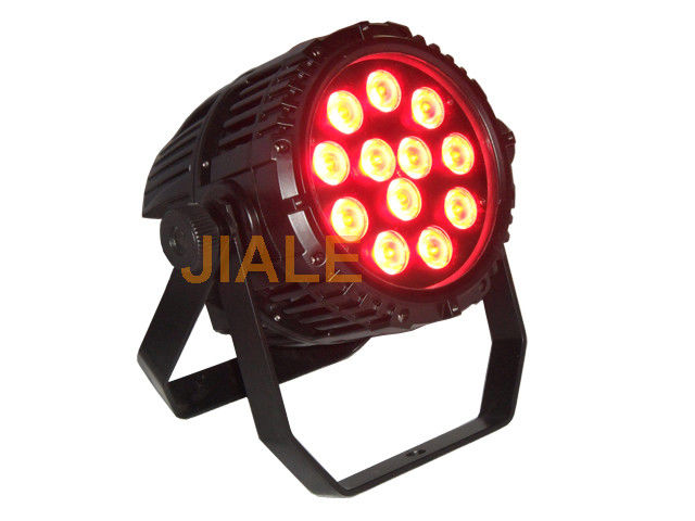 12 x 10w RGBWA 5 dans 1 pair extérieur imperméable de LED s'allume avec le matériel d'alliage d'aluminium