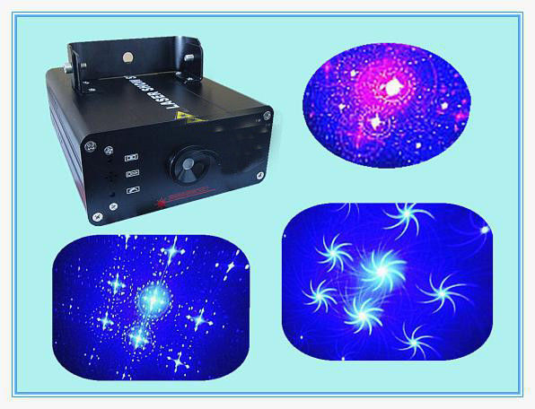 Mini lumière bleue et rouge d'étape de laser de disco, puissance élevée de lumières lasers du DJ pour l'éclairage extérieur