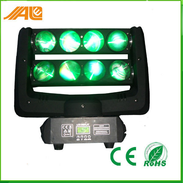 Présentez l'effet principal mobile léger DMX 512 de faisceau de l'araignée 10w mené par Rgbw