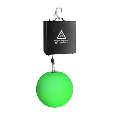 2m DMX luminaires cinétiques de levage à billes rondes tube suspendu en option